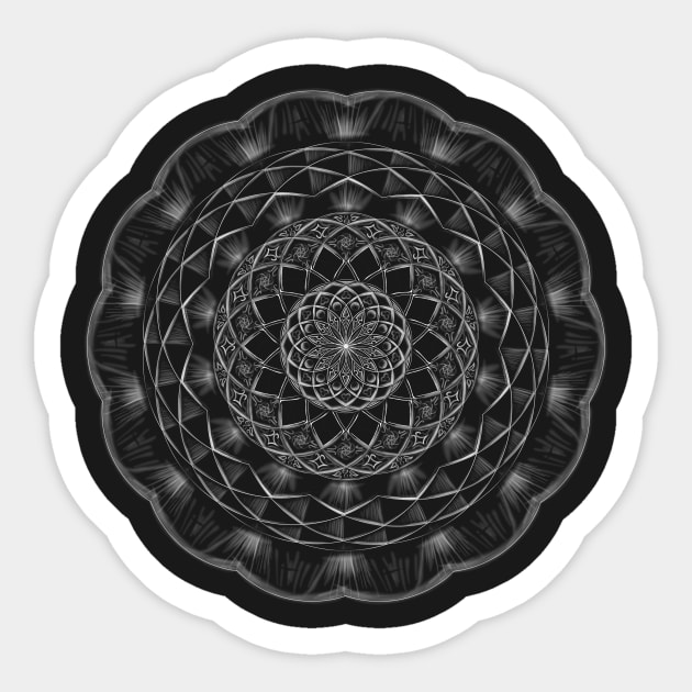 Mandala doodle0012 Sticker by benjaminfaucher7